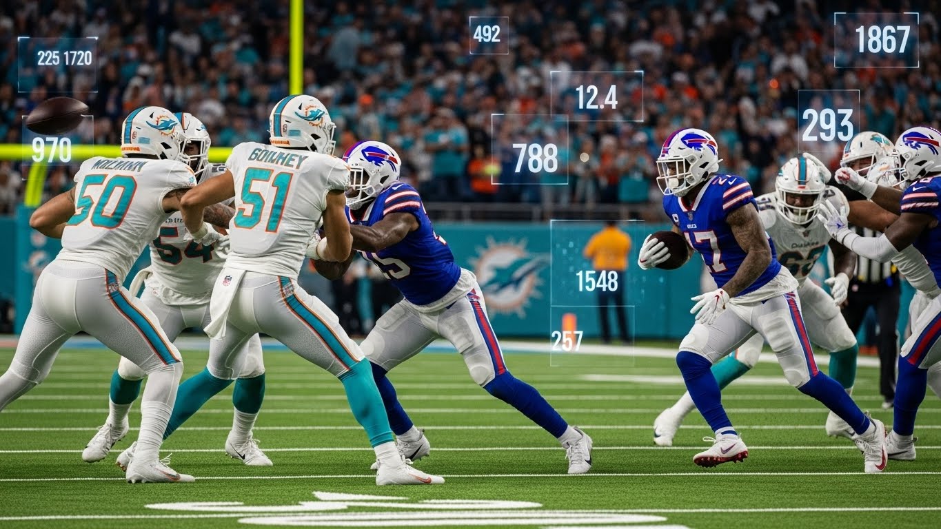 Miami Dolphins vs Buffalo Bills Match Player Stats