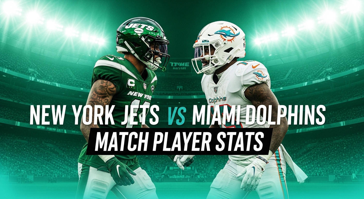New York Jets vs Miami Dolphins Match Player Stats