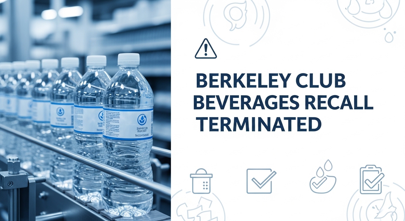 berkeley club beverages recall terminated